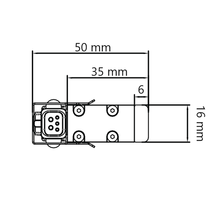 LED SVETILJKA TF-16-0106 7W RGB+4000K 24V IP65 0.5M - Image 2
